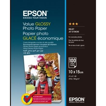 Epson Value Glossy Photo Paper papier fotograficzny Połysk (S400039)