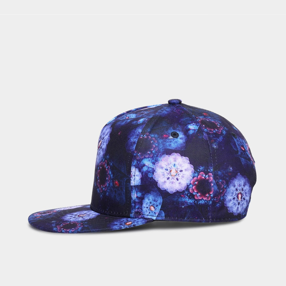 Printing Men Women Couple Hip Hop Cap